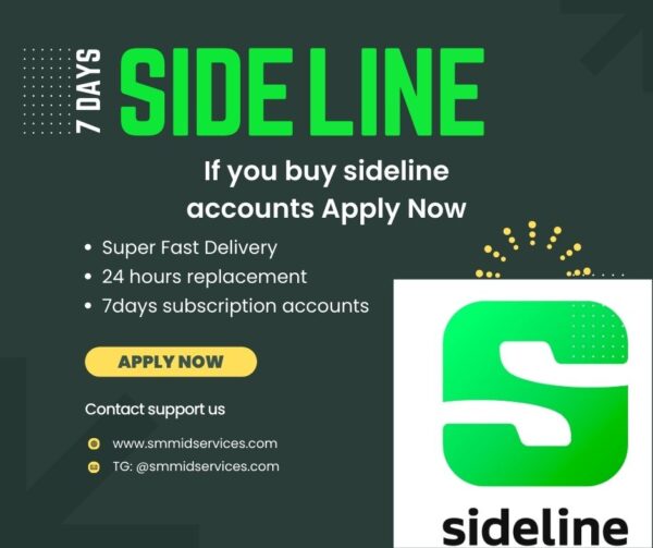 Buy Sideline Accounts