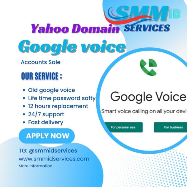 Buy Yahoo Google Voice Account