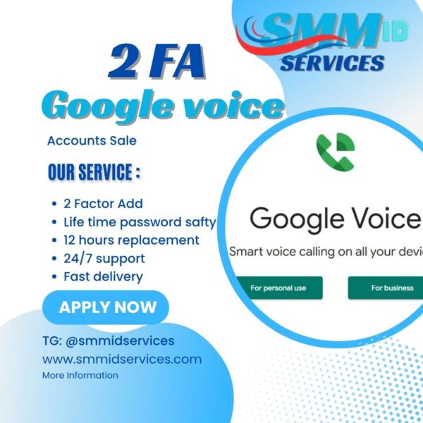 Buy 2FA Google Voice Account